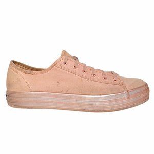 Keds Blush Pink Chunky Sole Sneaker Shoes Women's US 11 Lace Up Athletic
